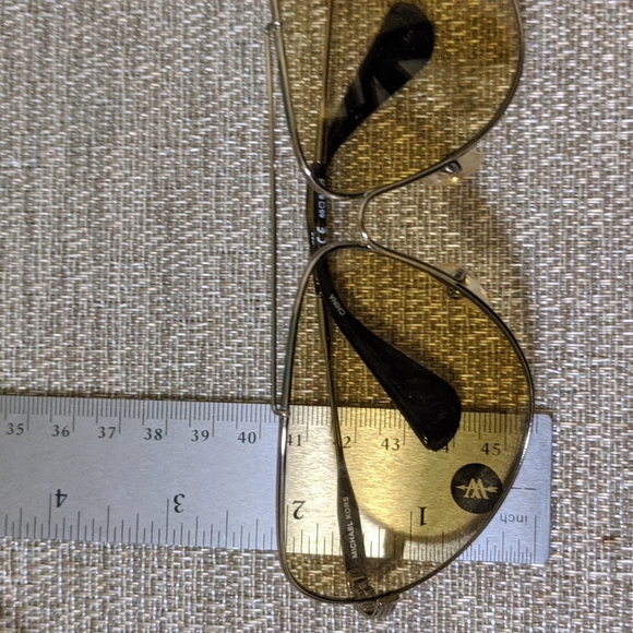 Michael Kors MKS 177 756 Oversized Aviator Sunglasses - Picture 3 of 4